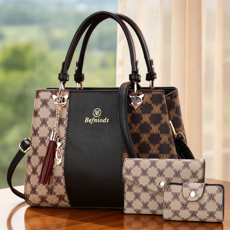 Luxury Tote Bags With Zipper - Damentaschen, Handtaschen, Umhängetaschen, Freizeittaschen, Pendler-Taschen, Schultertaschen,