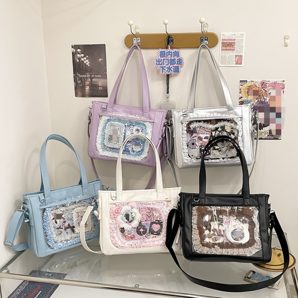 Luxury Tote Bags With Zipper - Neue japanische süße Kawaii Mädchen Ulzzang