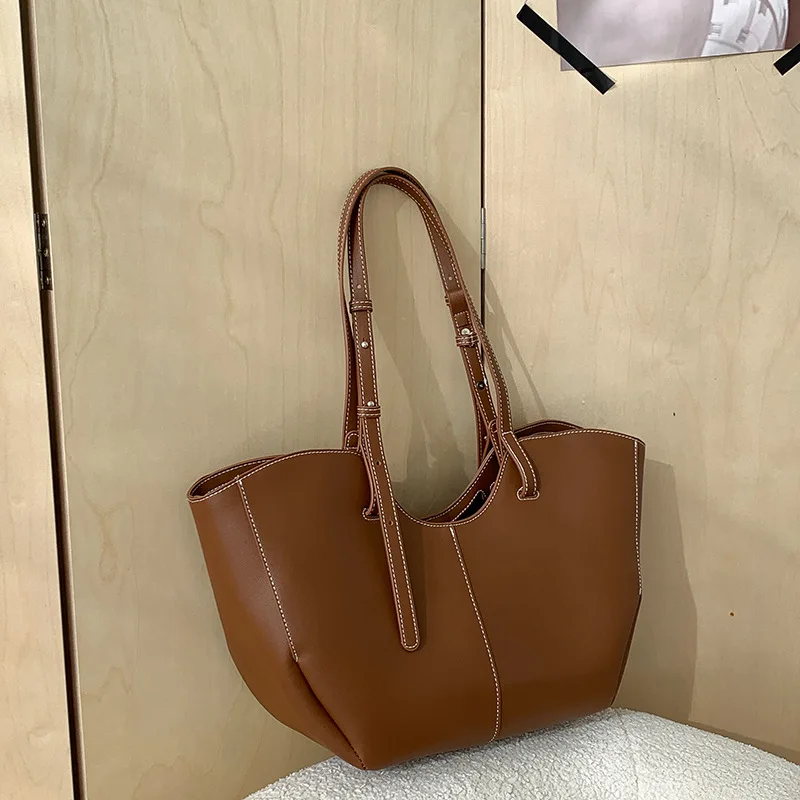Luxury Tote Bags With Zipper - Vintage Damenhandtasche mit großer Kapazität, tragbare