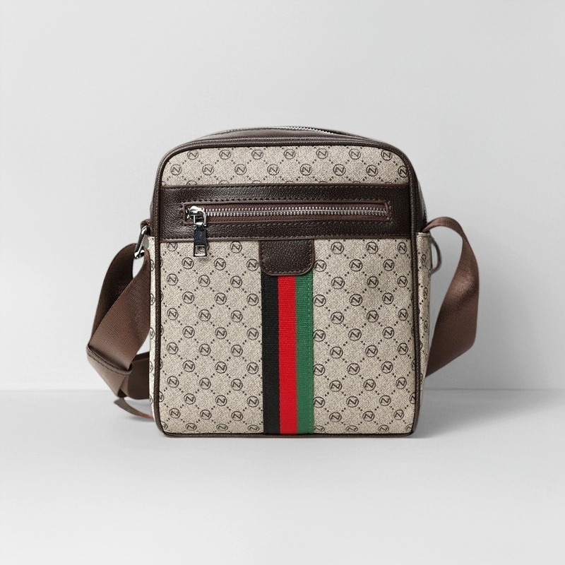 Luxury Bags Sling - Luxuriöse Umhängetaschen für Herren, modische gestreifte