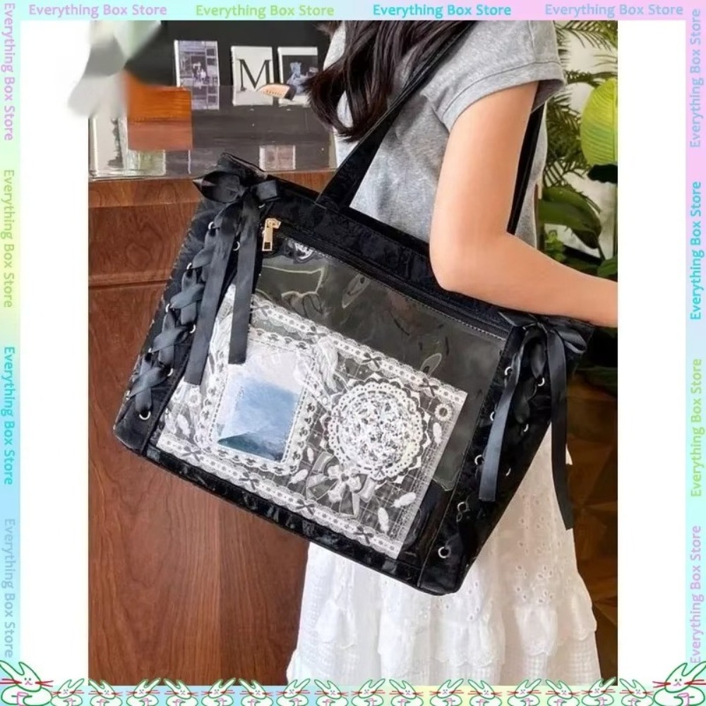 Luxury Tote Bags With Zipper - Vielseitige Mode-Itabag mit Schleifenband, große Kapazität,