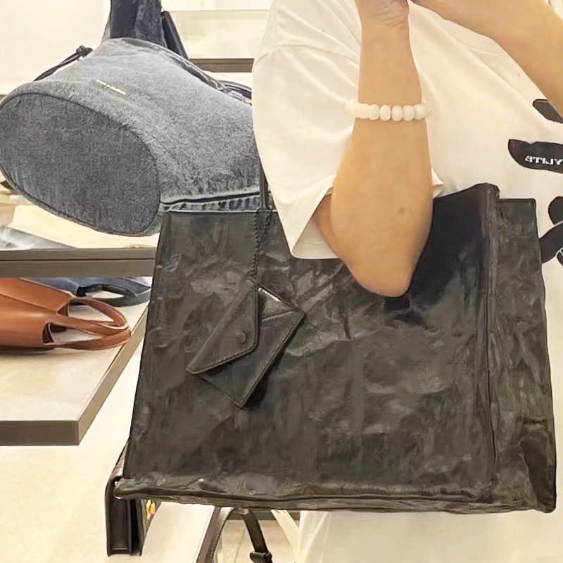 Koreanische lässige Kraftpapie – Luxury Tote Bags With Zipper Bewertung und Preis