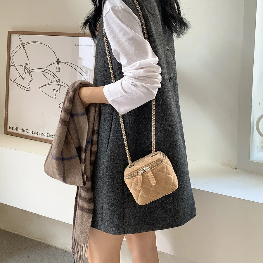 Mini-Wildleder-Umhängetasche f – Luxury Bags Sling Bewertung und Preis