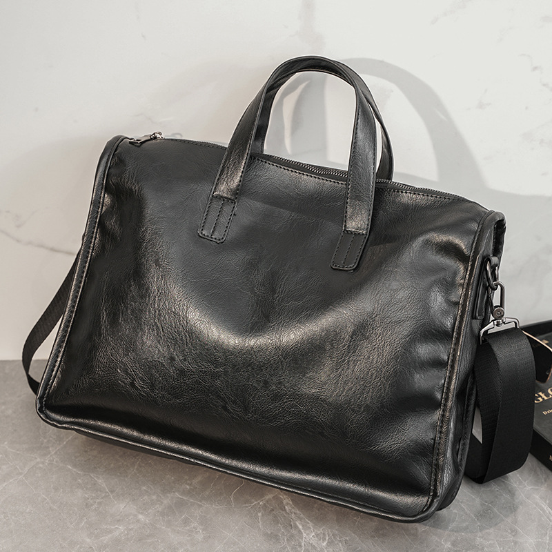 Lässige Business-Herrenhandtas – Luxury Tote Bags With Zipper Bewertung und Preis