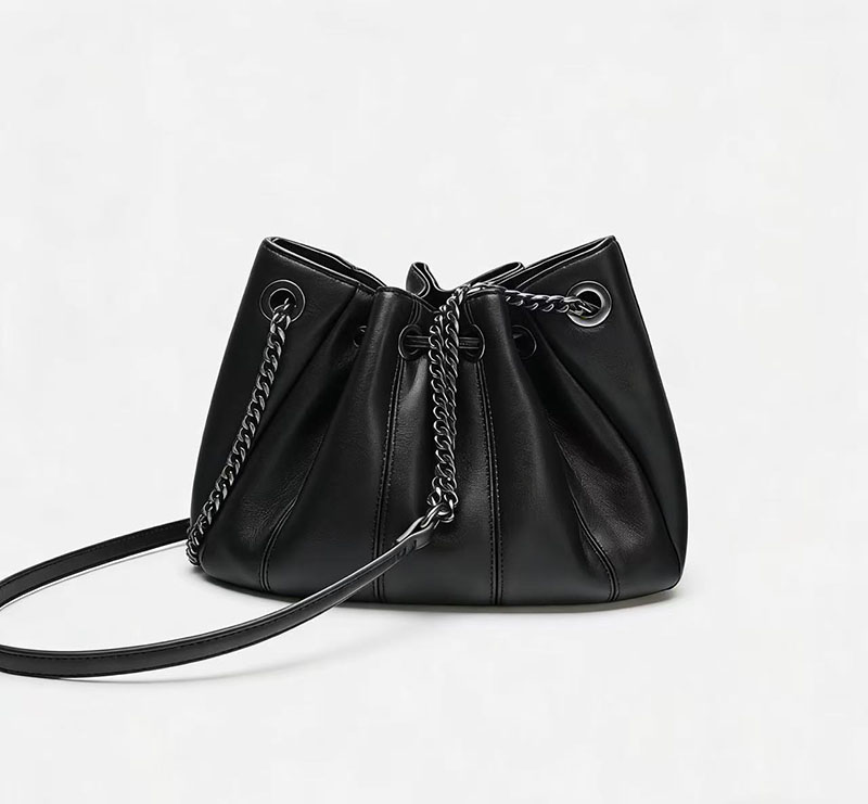 Modische Kordelzug-Bucket-Bag  – Luxury Bags Sling Bewertung und Preis