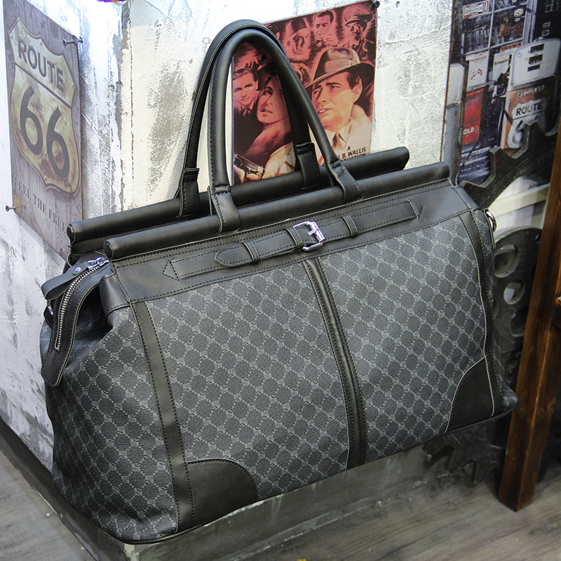 Mode Plaid Reisetasche Männer  – Luxury Tote Bags With Zipper Bewertung und Preis