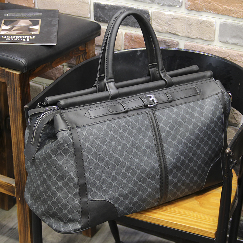 Mode Plaid Reisetasche Männer  – Luxury Tote Bags With Zipper Bewertung und Preis