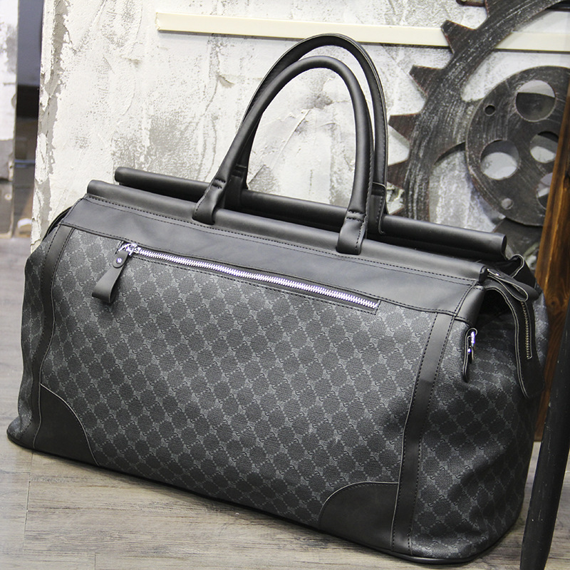 Mode Plaid Reisetasche Männer  – Luxury Tote Bags With Zipper Bewertung und Preis